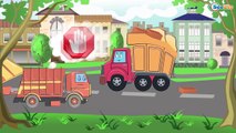 The Tow Truck   1 Hour Compilation. Car Service and Car Wash. Cars & Trucks Cartoons for children