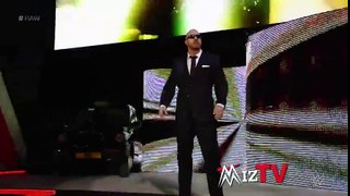 Miz TV  with special guest Cesaro  Raw, April 18, 2016