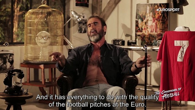 Eric Cantona nous parle de l'Euro à sa manière...