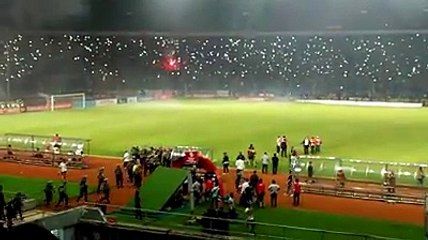 Detik Detik Kerusuhan Jakmania Di GBK (Persija Vs Sriwijaya)