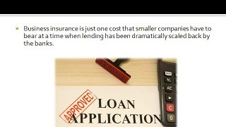 Business Insurance - SME Loans