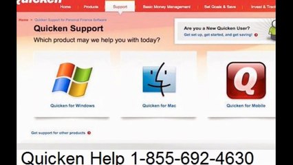 quicken support number +1-855-692-4630