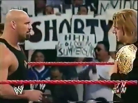 WWE Triple H Meets Goldberg For The First Time