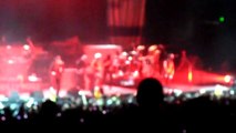 Avenged Sevenfold Concert M Shadows Falls off Stage! 1/23/11 Hilarious