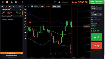 IQ Option - Win fast & Quit in 3 minutes