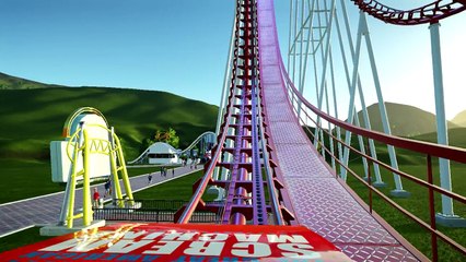 Planet Coaster POV  Homeback  Corkscrew coaster IvyTheSims