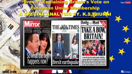 Brexit Explaining Britain’s Vote on European Union Membership