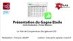 PDC - Présentation d'un outil d'évaluation - Le Gagne Etoile