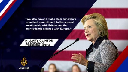 US politicians react conservatively to Brexit