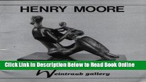 Download Henry Moore: Sculpture, Watercolors   Drawings, Graphics, Portfolios  PDF Online