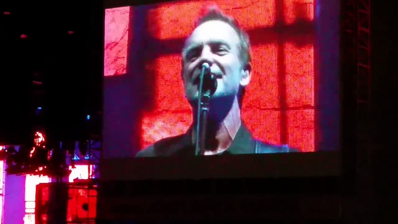 An Englishman In New York - Sting with Peter Gabriel, Rock Paper Scissors tour at Jones Beach theate