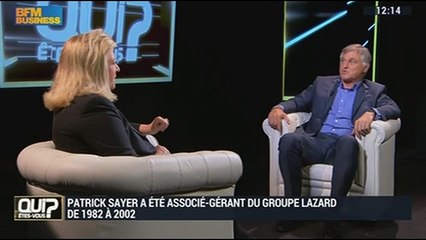 Patrick Sayer, président du directoire d'Eurazeo (1/2) - 25/06