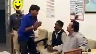 Prank with Amjad Sabri in a Police Station 2016