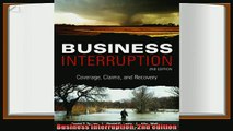 there is  Business Interruption 2nd edition
