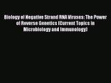 Download Biology of Negative Strand RNA Viruses: The Power of Reverse Genetics (Current Topics