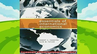 different   Essentials of International Economics