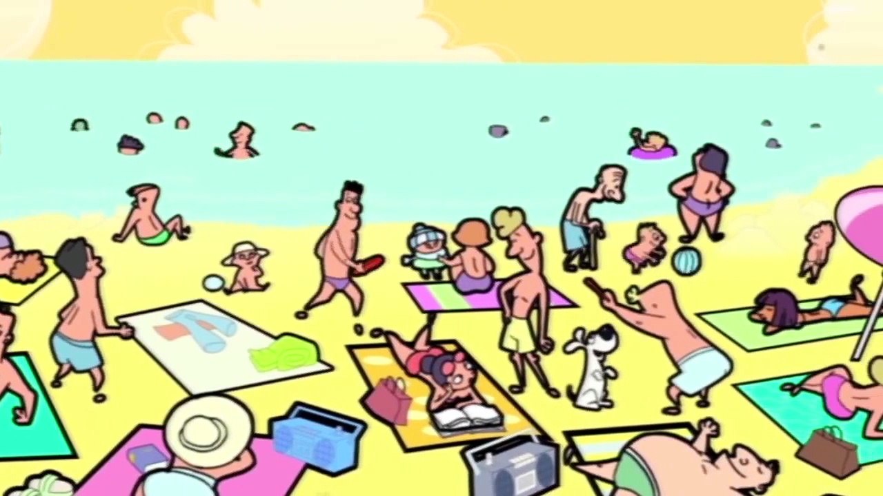 Mr Bean - Driving on the beach
