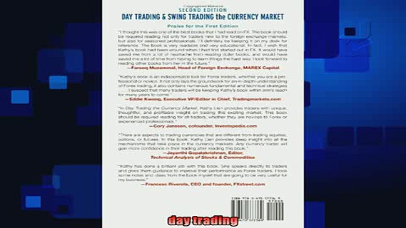 there is  Day Trading and Swing Trading the Currency Market Technical and Fundamental Strategies to