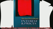 there is  Interest and Prices Foundations of a Theory of Monetary Policy