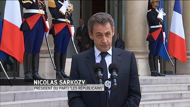 Brexit: Les réactions de Mélenchon, Le Pen et Sarkozy après avoir rencontré Hollande - Le 25/06/2016 à 17h00