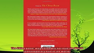 complete  The China Boom Why China Will Not Rule the World Contemporary Asia in the World