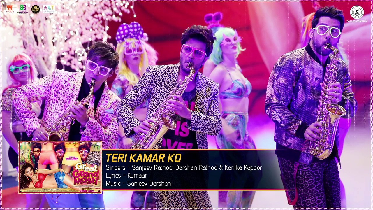 Teri Kamar Ko - FULL SONG   GGM   Riteish D, Vivek O & Aftab S   Sanjeev & Darshan R, Kanika K