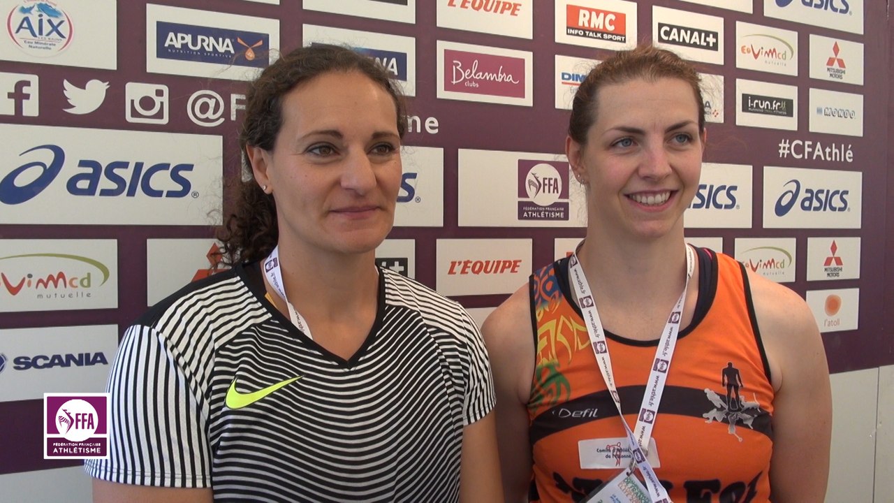 Mélina Robert-Michon & Pauline Pousse : « Un concours disputé »