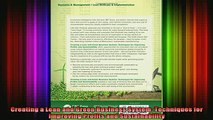 READ book  Creating a Lean and Green Business System Techniques for Improving Profits and Full EBook