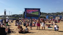 Euro 2016 : les Polonais fêtent la qualification à Marseille