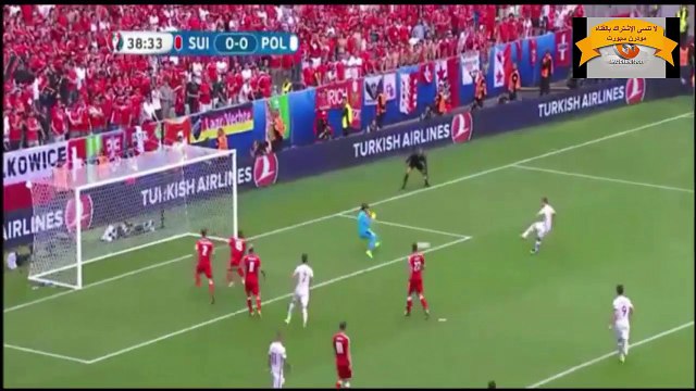 أهداف مباراة سويسرا وبولندا 1-1 يورو 2016 دور ال16 عصام الشوالى