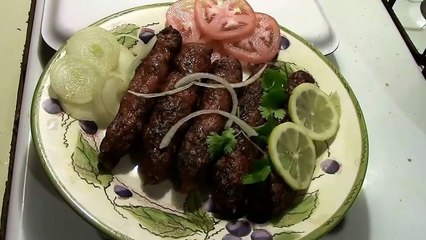 Chicken Seekh kabab    Kabab King New York Style
