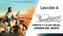 Lección 4 | Viernes 25 de abril 2014 | Para estudiar y meditar  | Escuela Sabática