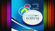 READ book  Creative Editing Full EBook