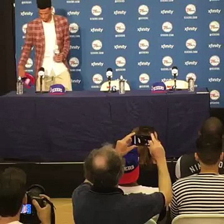 L'intégralité de la conférence de presse de présentation de Ben Simmons, Timothé Luwawu.