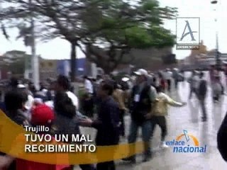TUVO UN MAL RECIBIMIENTO - TRUJILLO