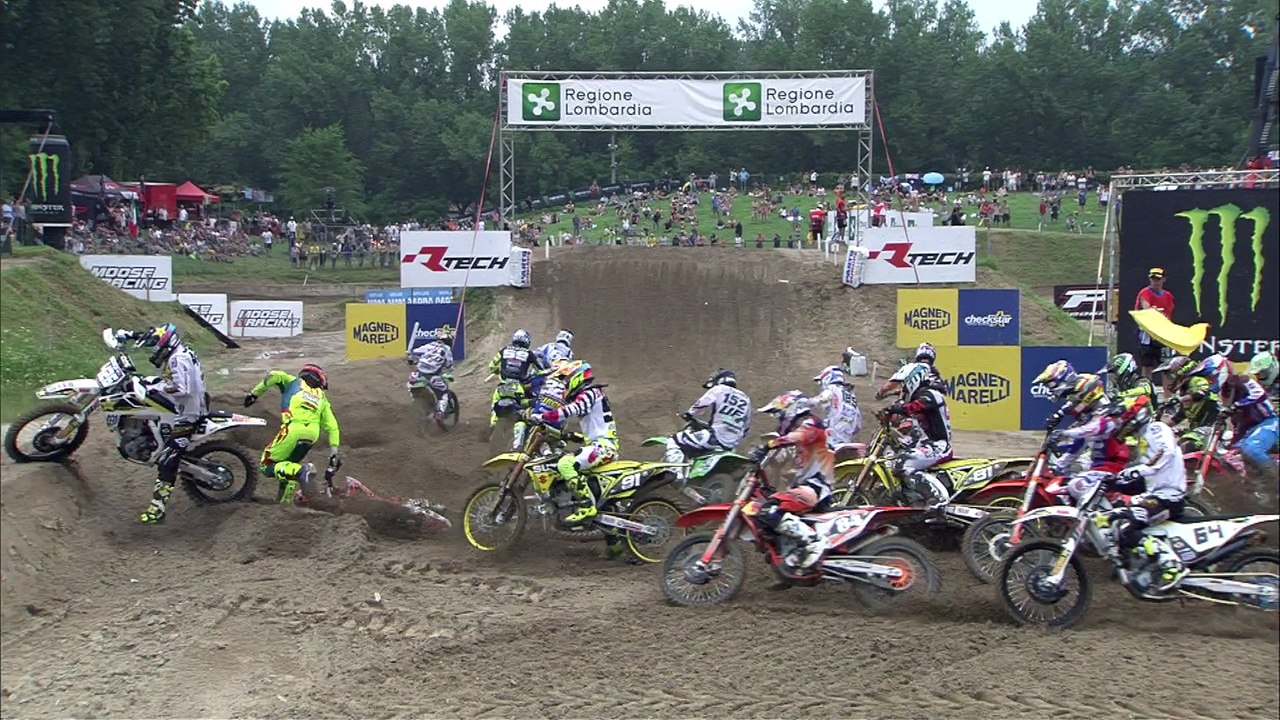 MX2 Qualifying Race Highlights FULLBACK MXGP of Lombardia-Italy 2016