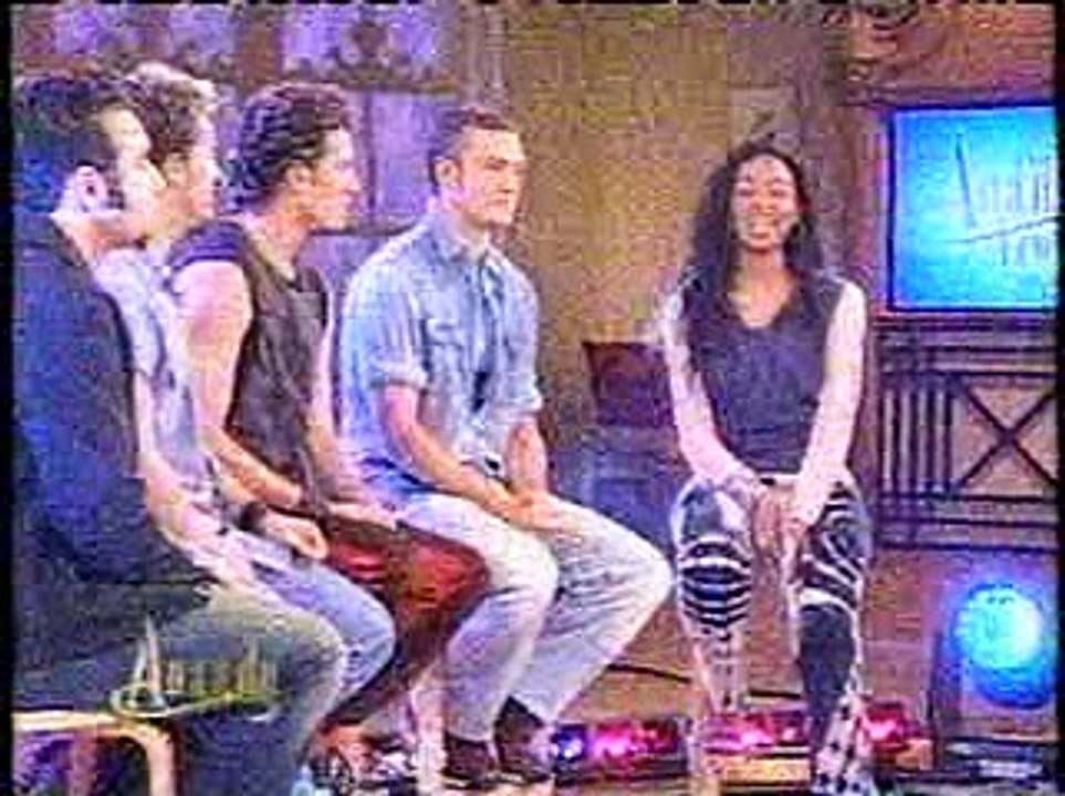 NSYNC on the Anada lewis show