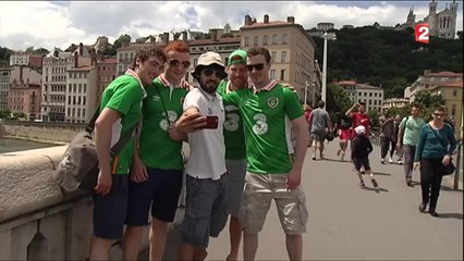 Euro 2016 : pour France-Eire, une vague verte a déferlé sur Lyon