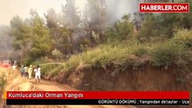 Kumluca'daki Orman Yangını