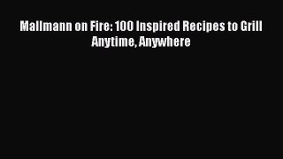 Read Books Mallmann on Fire: 100 Inspired Recipes to Grill Anytime Anywhere Ebook PDF