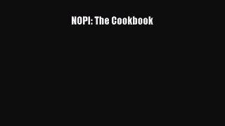 Read Books NOPI: The Cookbook ebook textbooks