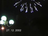 27 DEC 2002 - BELGIAN COAST -  KOKSIJDE DORP VUURWERK -FEUX D'ARTIFICE - FIREWORKS
