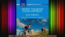 DOWNLOAD FREE Ebooks  Sport Tourism Development Aspects of Tourism Full Ebook Online Free