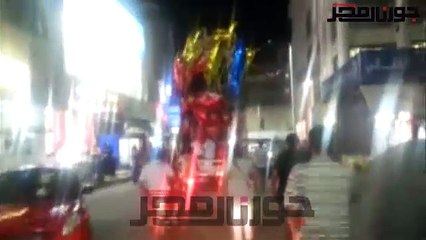 جماهير الأهلي تحتفل بدرع الدوري في الغردقة