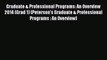 [PDF] Graduate & Professional Programs: An Overview 2014 (Grad 1) (Peterson's Graduate & Professional