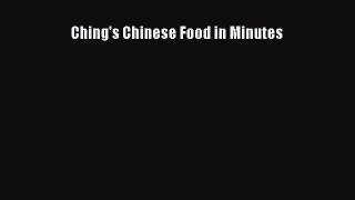 Download Books Ching's Chinese Food in Minutes Ebook PDF