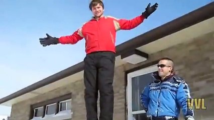 GUY FALLS FACE FIRST INTO SNOW funny Video Dailymotion