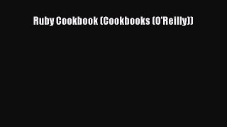 Read Ruby Cookbook (Cookbooks (O'Reilly)) PDF Free