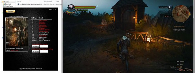 The Witcher 3 Wild Hunt  Blood and Wine PC 2016 Tuto comment avoir des resources infini