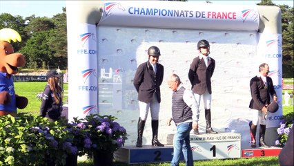 Championnat Pro 2  Theault - ITW du Champion de France et Remise des prix
